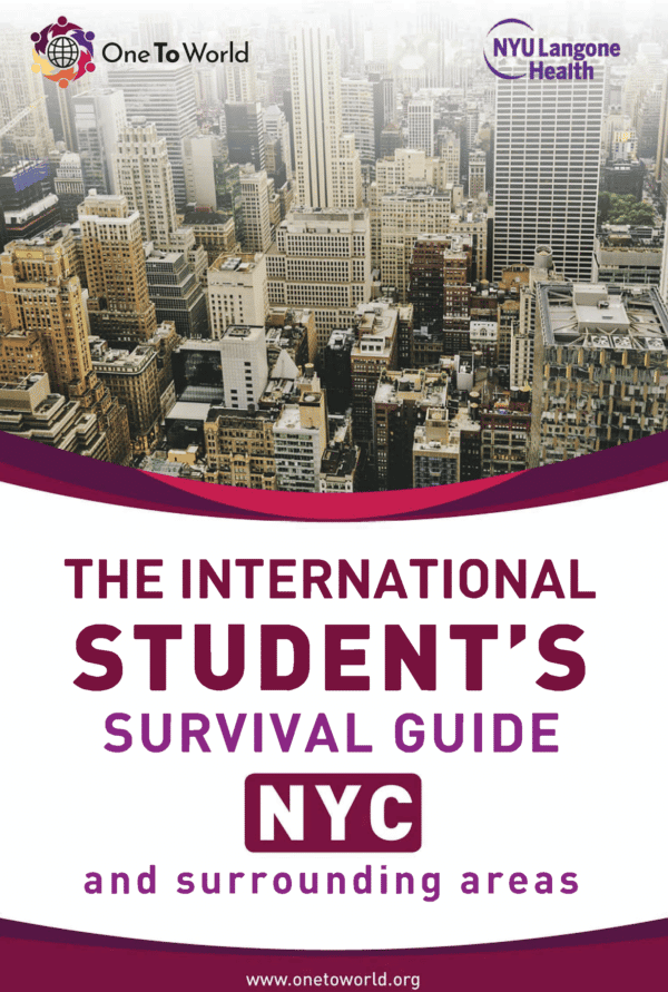 NYU Lagone | The International Student’s Survival Guide: NYC